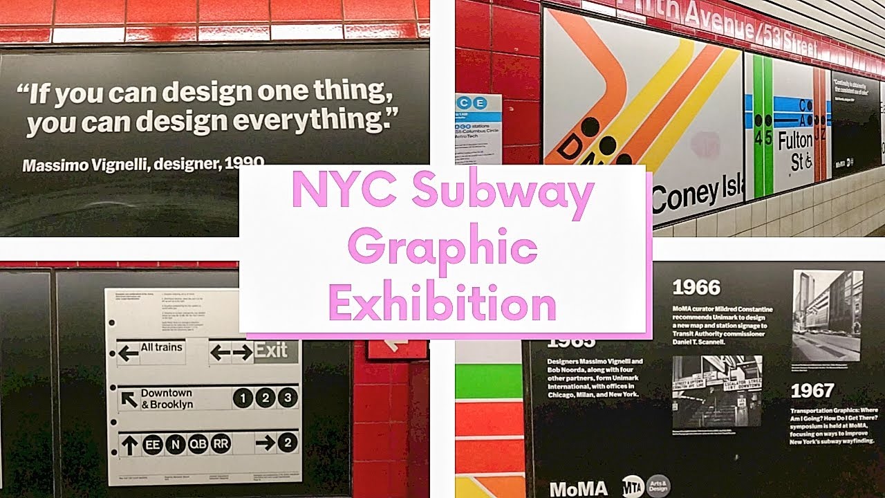 New York Subway Graphic Design