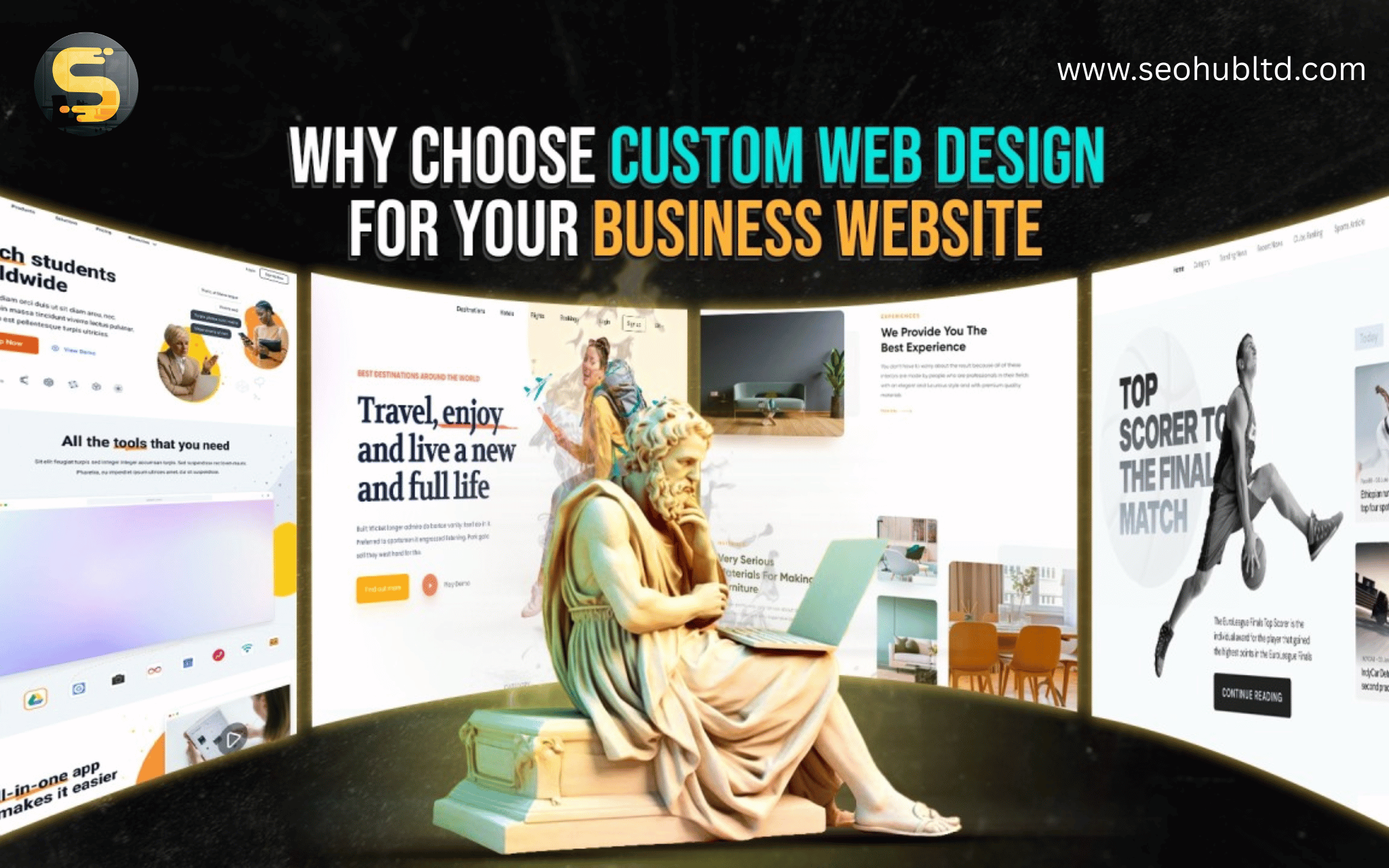 custom website design by garage2global